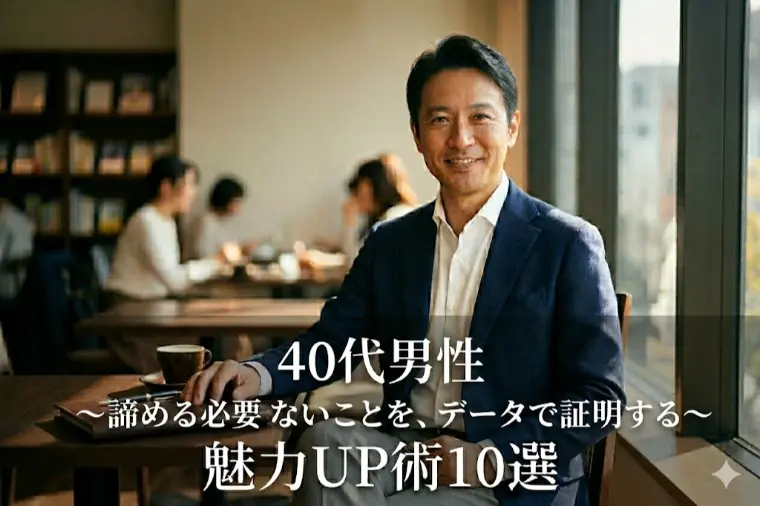 40代男性 魅力UP術10選