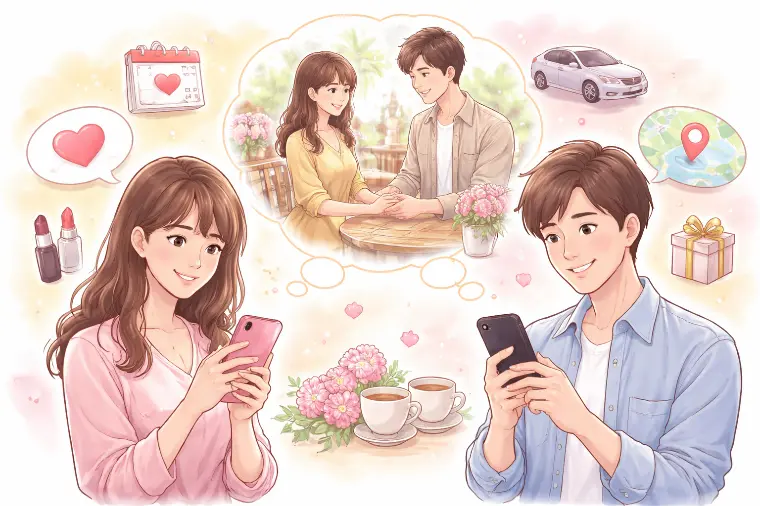 初デート前でダメになるケース・うまくいくケース