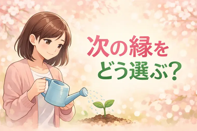 次の縁、どう選ぶ？