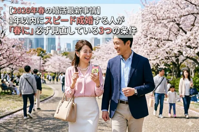  【2026年春の婚活最新事情】