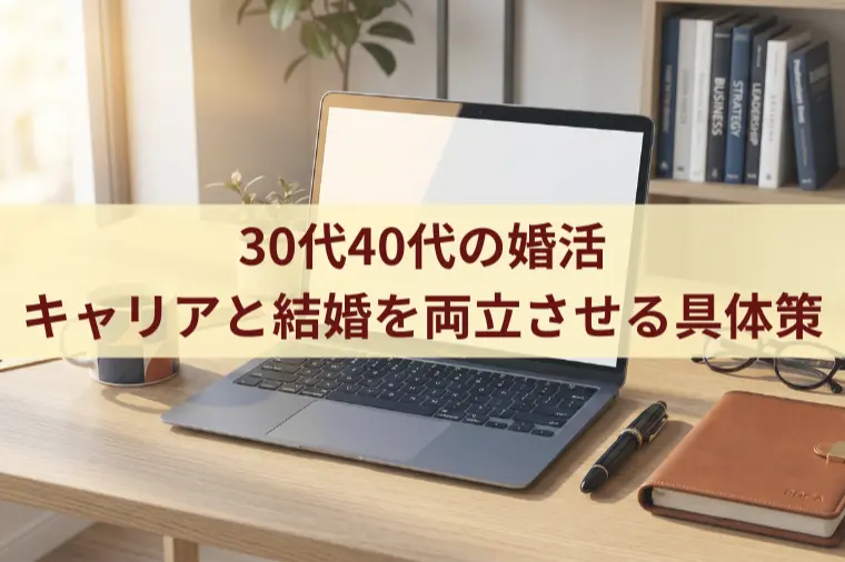 30代40代の婚活。キャリアと結婚を両立させる具体策