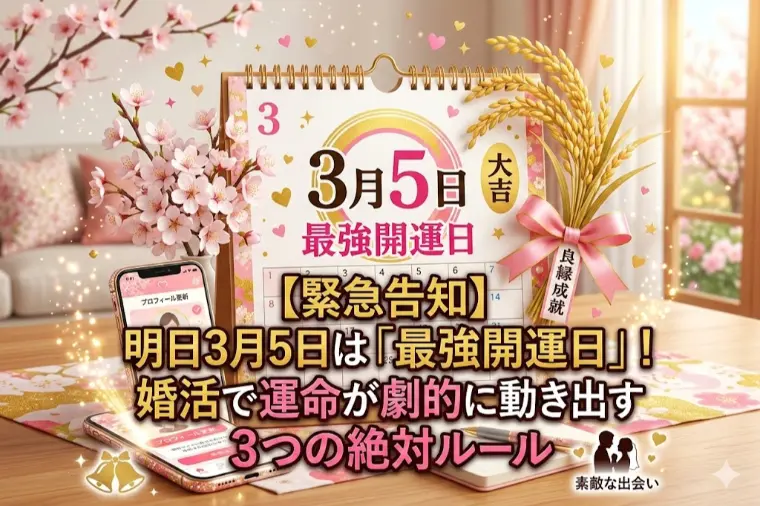 3月5日は「最強開運日」