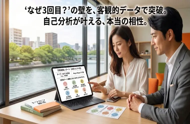 3回目で終わる婚活迷子を脱出！自己分析で作る必勝ステップ