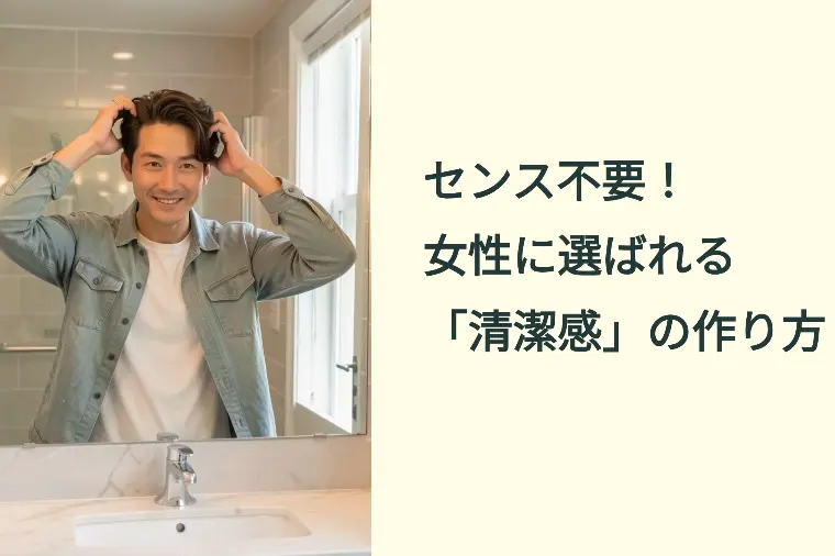 センス不要！女性に選ばれる「清潔感」の作り方