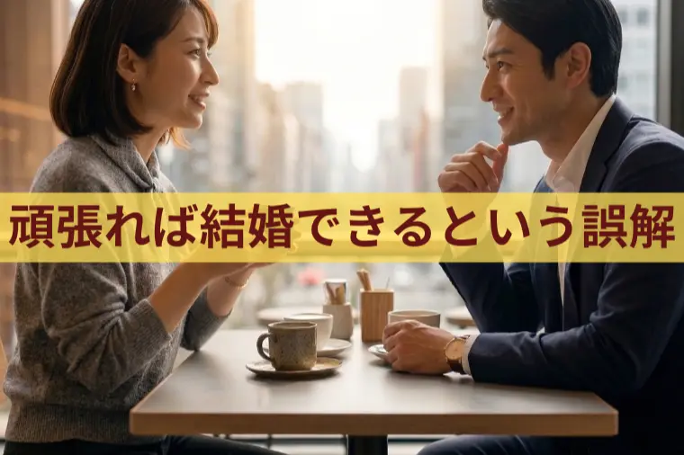 頑張れば結婚できるという誤解