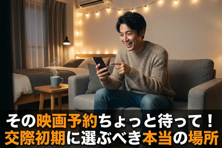 その映画予約ちょっと待って！交際初期に選ぶべき本当の場所