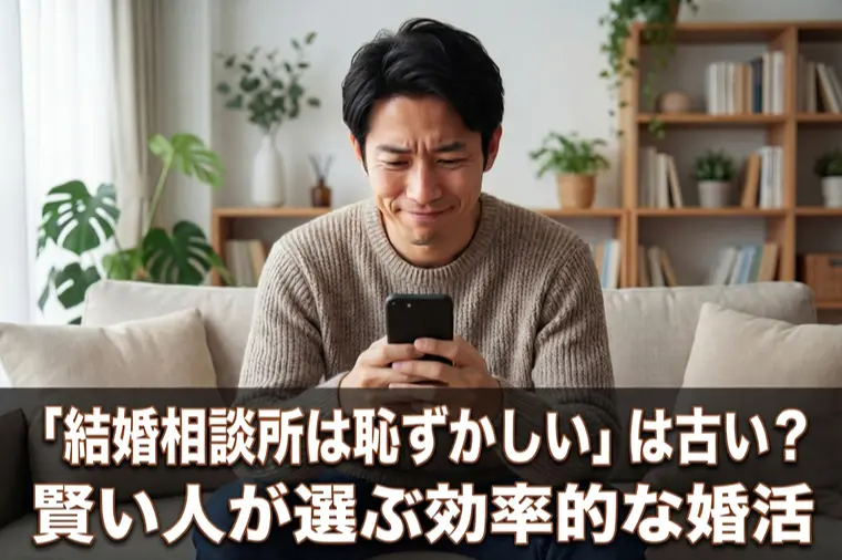 結婚相談所は恥ずかしいは古い？賢い人が選ぶ効率的な婚活