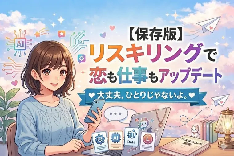 【保存版】リスキリングで恋も仕事もアップデート