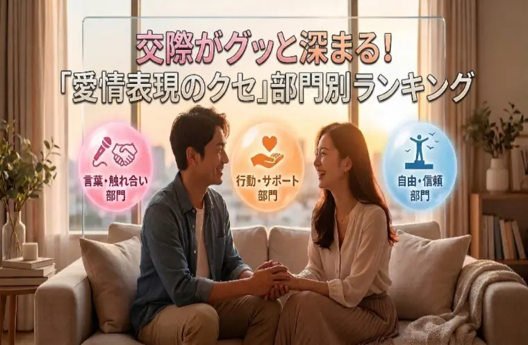 交際が深まる！マヤ暦・愛情表現のクセ部門別ランキング
