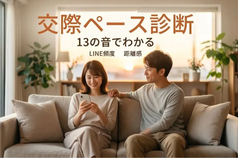 連絡頻度の悩み解決！マヤ暦13の音で交際ペース診断