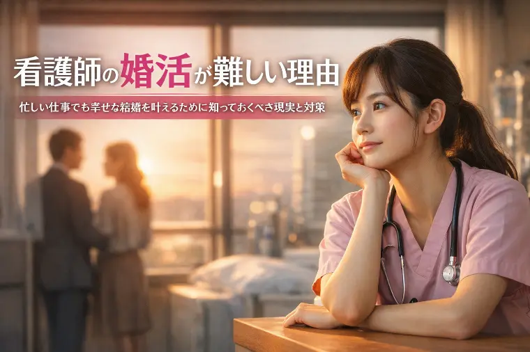 看護師の婚活が難しい理由