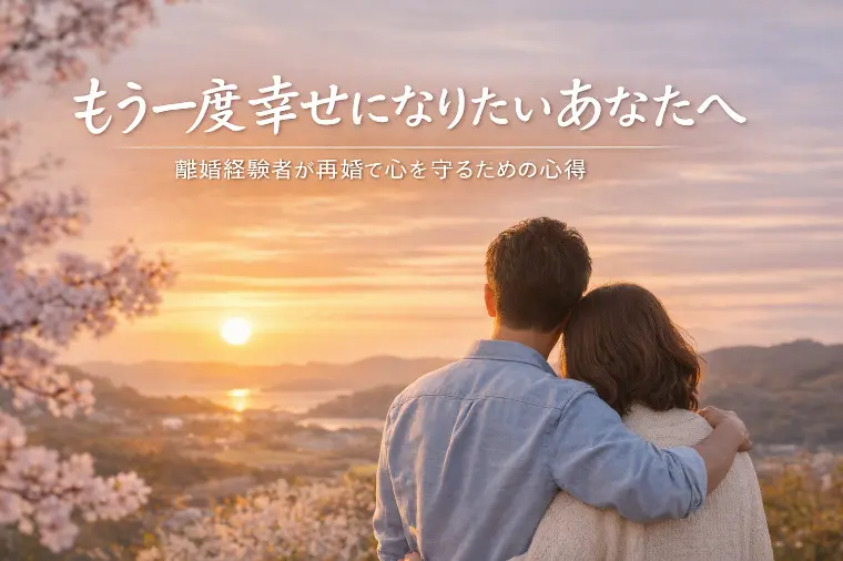 離婚経験者が再婚で心を守るための心得