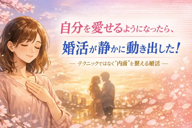 自分を愛せるようになったら、婚活が静かに動き出した！
