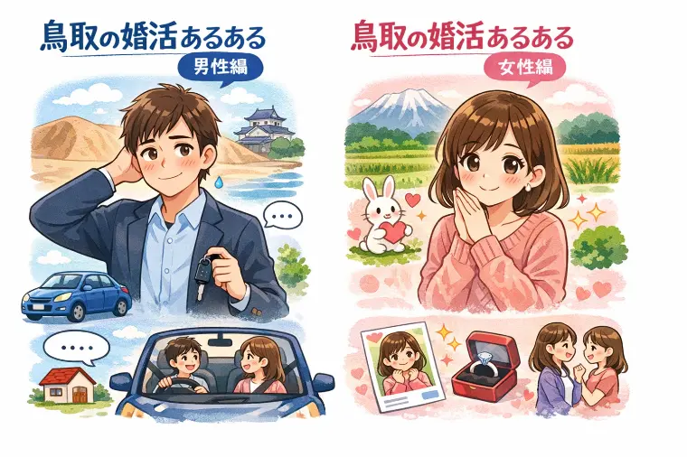 鳥取の婚活あるある！