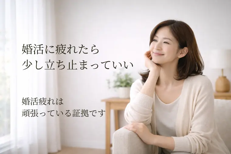 40代の婚活｜婚活疲れを感じたときの対処法