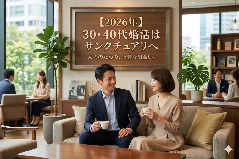 【2026年】30・40代婚活はサンクチュアリへ
