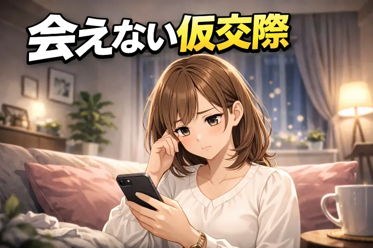 仮交際で会えないなら終了の判断タイミング