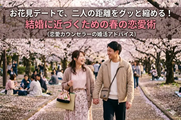 お花見デートで結婚に近づくための春の恋愛術
