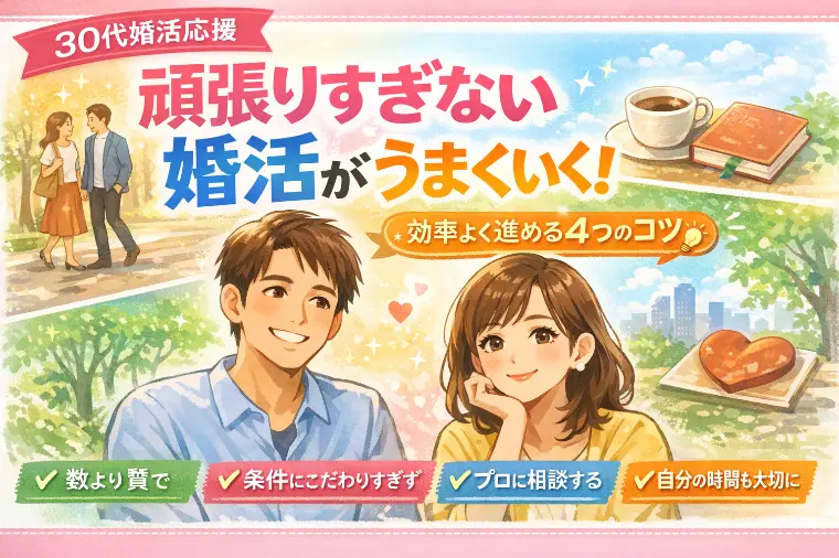 「頑張りすぎない婚活」が、いちばんうまくいく理由