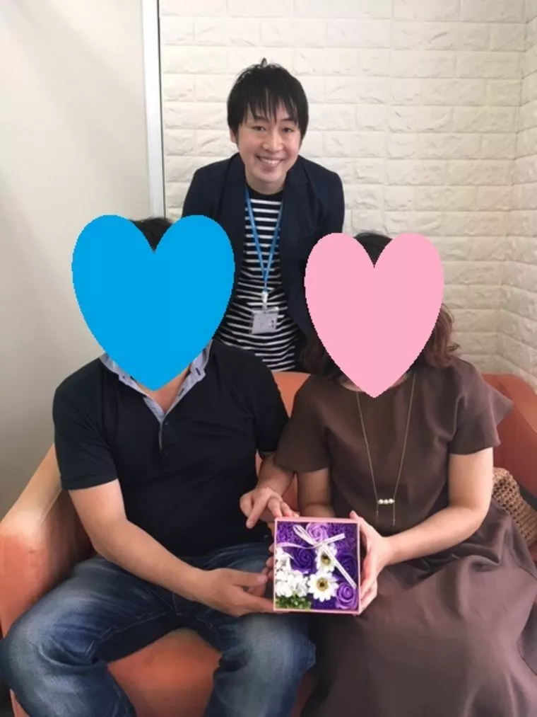 38歳女性会員が成婚のあいさつに来てくれました