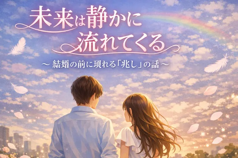 未来は静かに流れてくる ～結婚の前に現れる『兆し』の話～