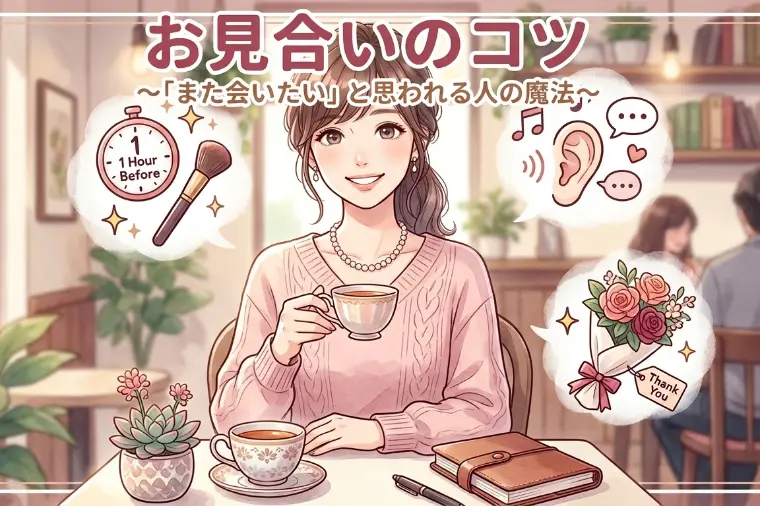 お見合いを成功させる３つの魔法