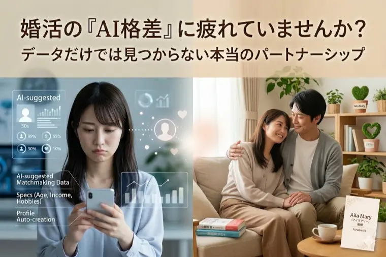 婚活の「AI格差」に疲れていませんか