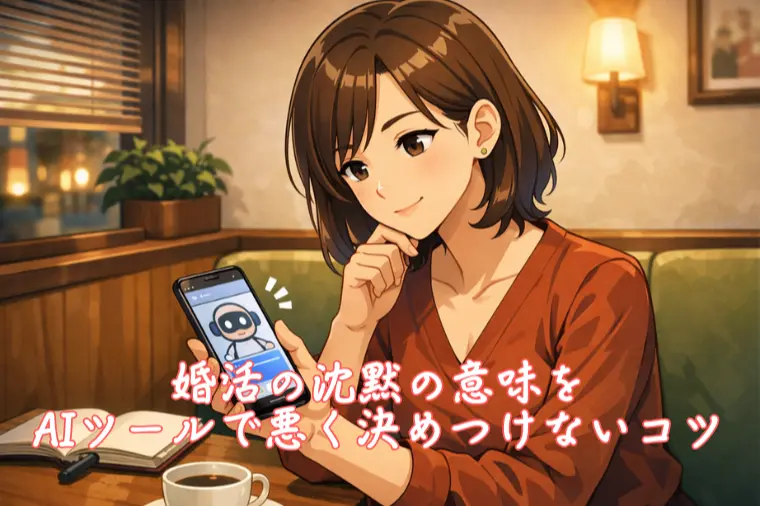 婚活の沈黙の意味をAIツールで悪く決めつけないコツ