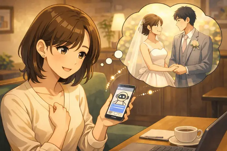 結婚相談所 ベイビーズ・ブレス　Baby's breath「婚活の沈黙の意味をAIツールで悪く決めつけないコツ」- 5