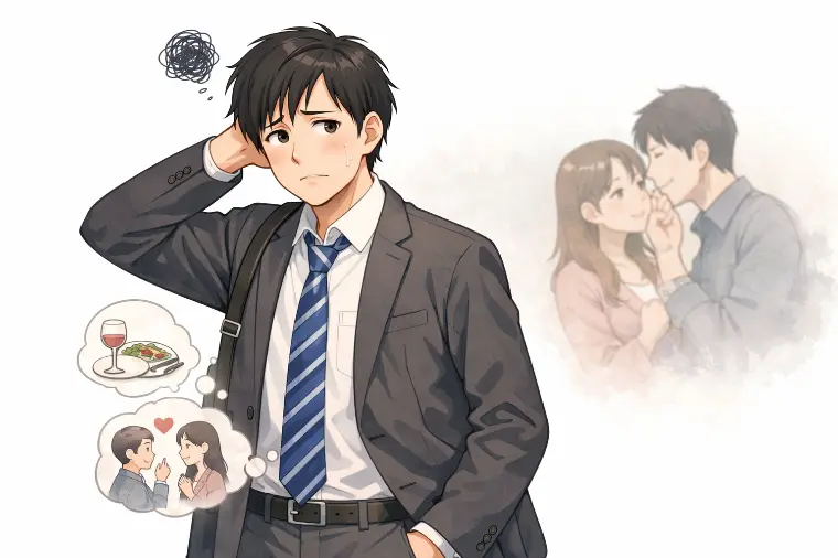 恋愛経験の少ない30代40代男性の貴方へ