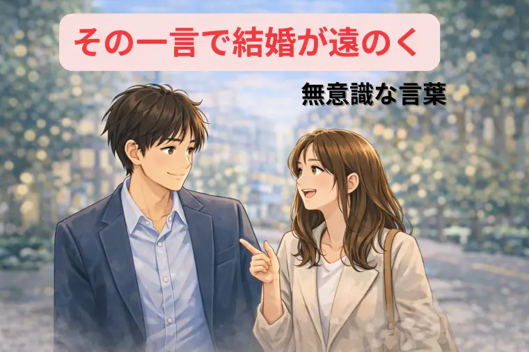婚活で結婚が遠のく無意識の一言