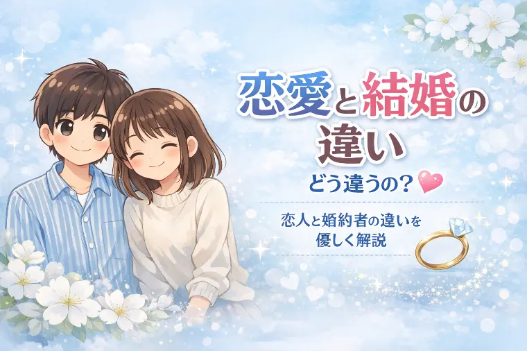 恋人と婚約者の違いって？💕