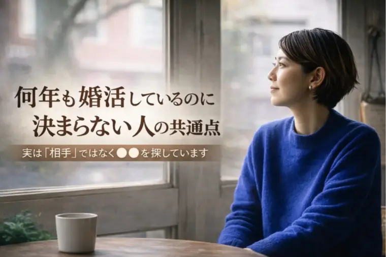 婚活が長引く原因は条件じゃない？仲人20年のプロが見た心