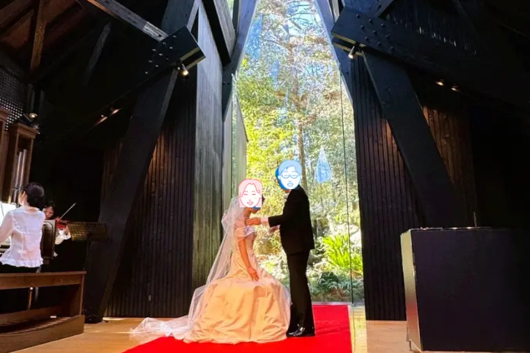 短期成婚を叶えたお二人の眩しいお写真が届きました。