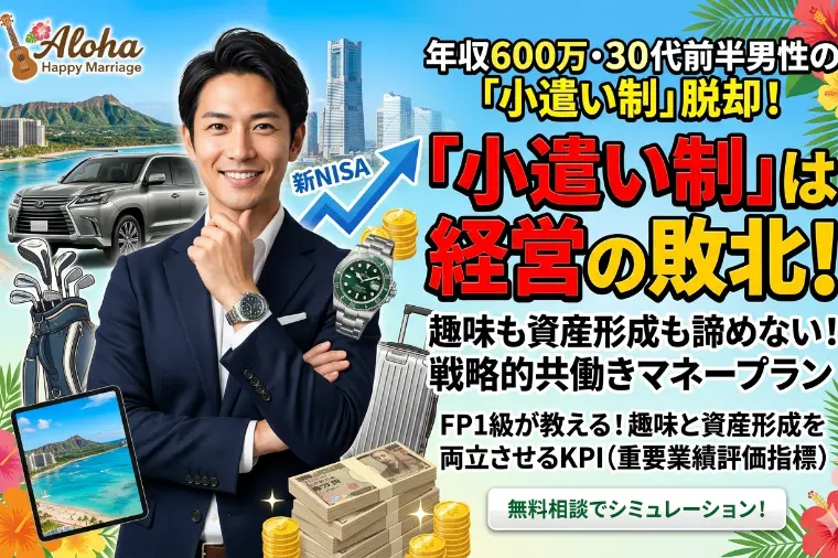 結婚後に「小遣い制」にならずに趣味を謳歌するマネープラン