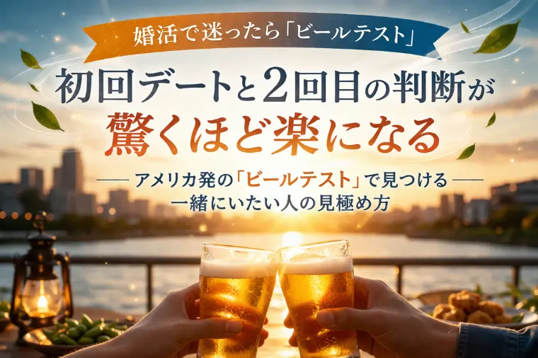迷ったらビールテスト～初回デートと2回目の判断が楽になる
