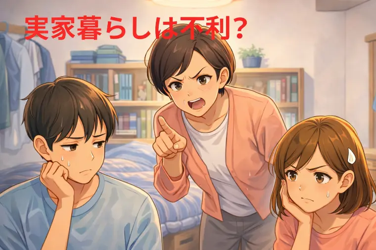 実家暮らしは不利？結婚相談の現場でよくある本音