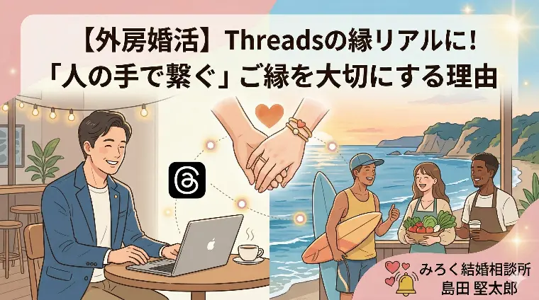 スレッツの縁がリアルに！「人の手で繋ぐ」ご縁を大切にする