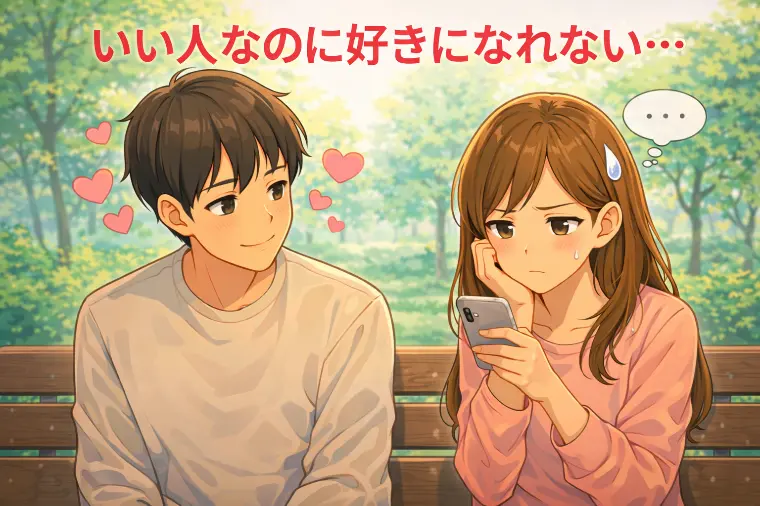 いい人なのに好きになれない