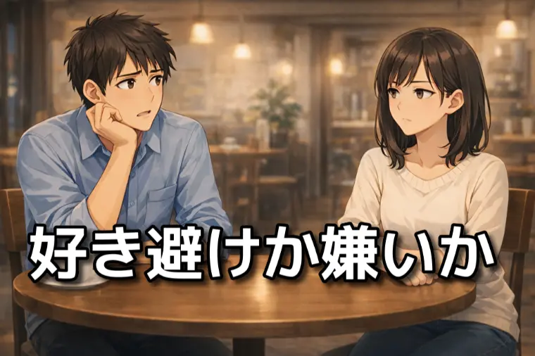 好きな人の態度は「好き避け」か「嫌い」か？判別する3つの
