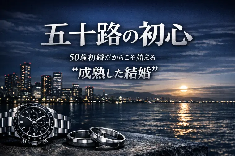 五十路の初心～50歳初婚だからこそ始まる“成熟した結婚”