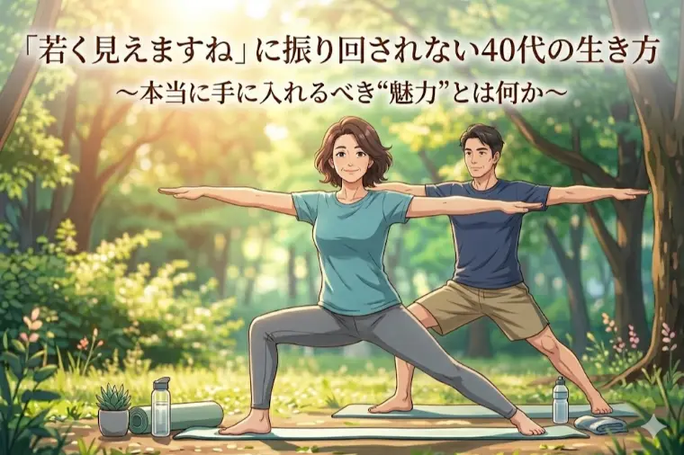 優しい嘘「若く見えますね」に振り回されない40代の生き方