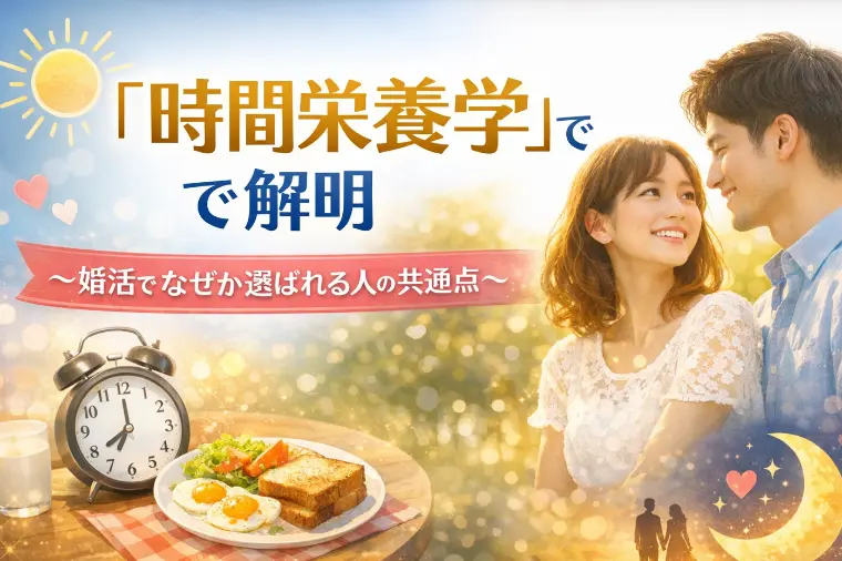 「時間栄養学」で解明～婚活でなぜか選ばれる人の共通点～