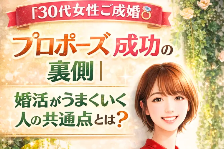 30代女性プロポーズ💕まもなく成婚退会です💖✨