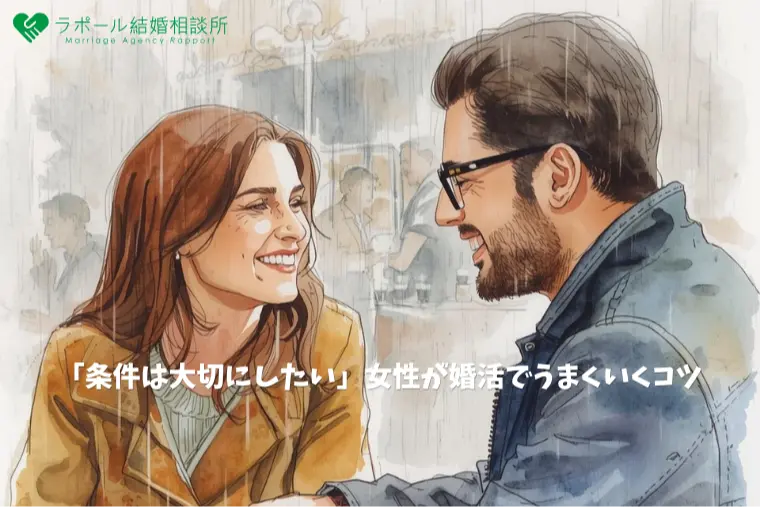 「条件は大切にしたい」女性が婚活でうまくいくコツ