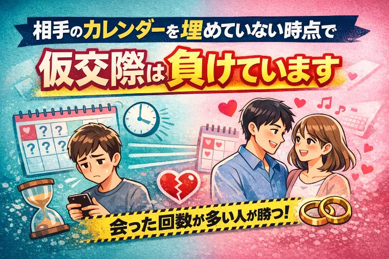 「いい人」で終わる人へ｜仮交際での“時間の使い方”の話