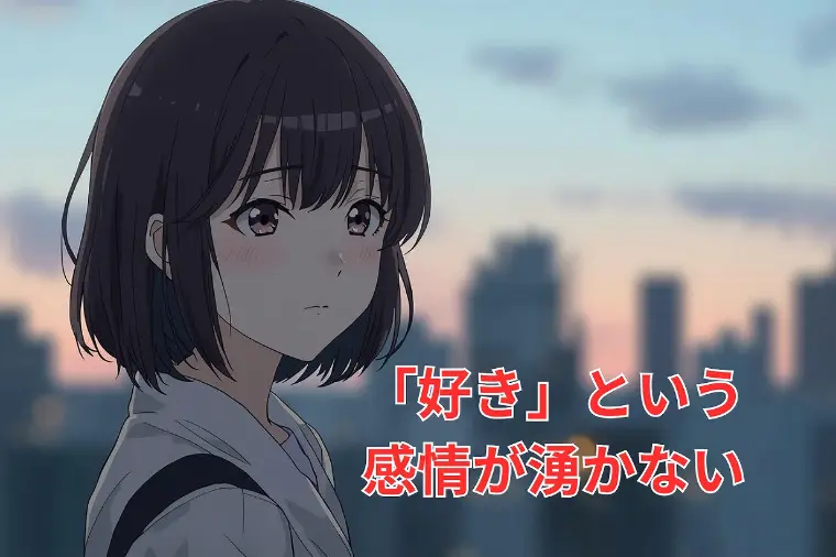 "好き"という感情が湧かない悩み