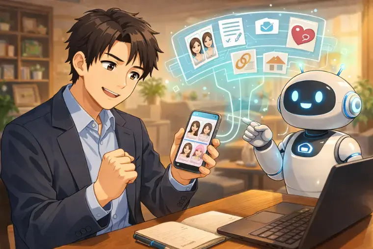 結婚相談所 ベイビーズ・ブレス　Baby's breath「婚活はAIツールで、安心感の積み上がりを見極める」- 4