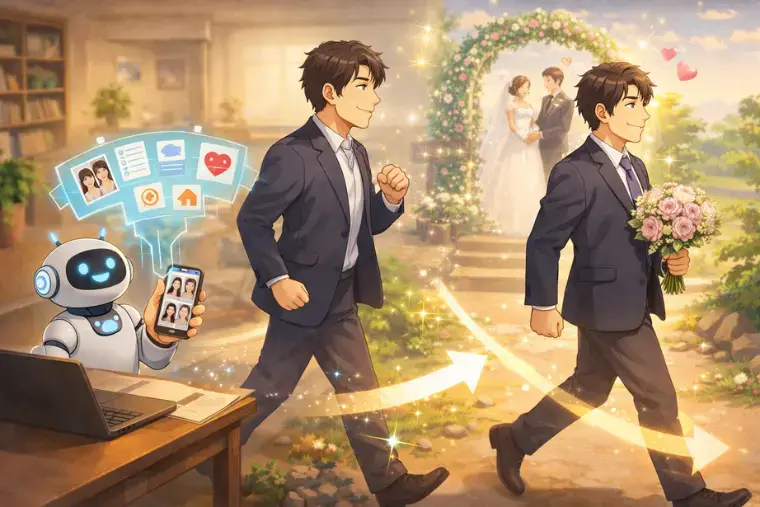 結婚相談所 ベイビーズ・ブレス　Baby's breath「婚活はAIツールで、安心感の積み上がりを見極める」- 5