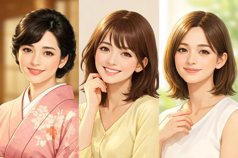 昭和～令和　お嫁にしたい女性有名人ランキングTOP３